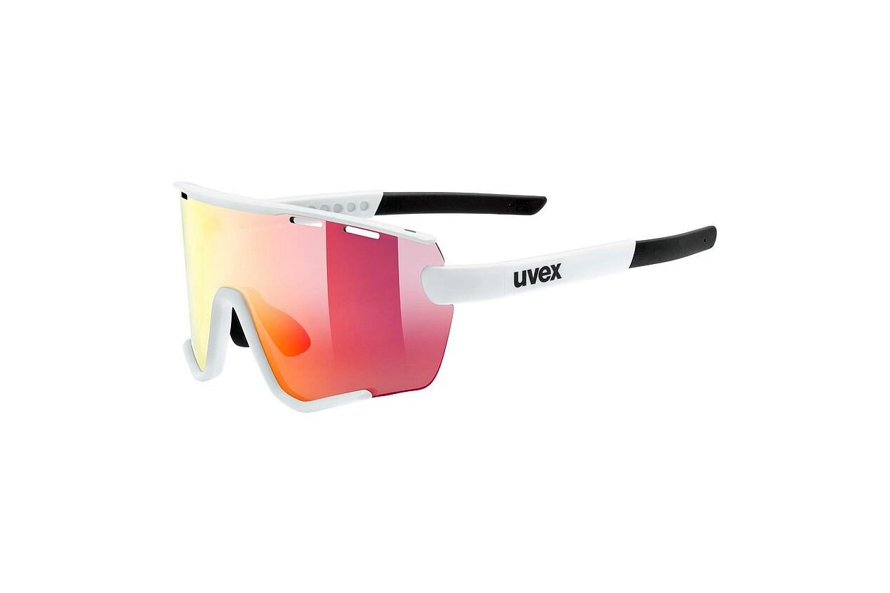 Uvex Sportstyle 236 S Set White Matt / Mirror Red