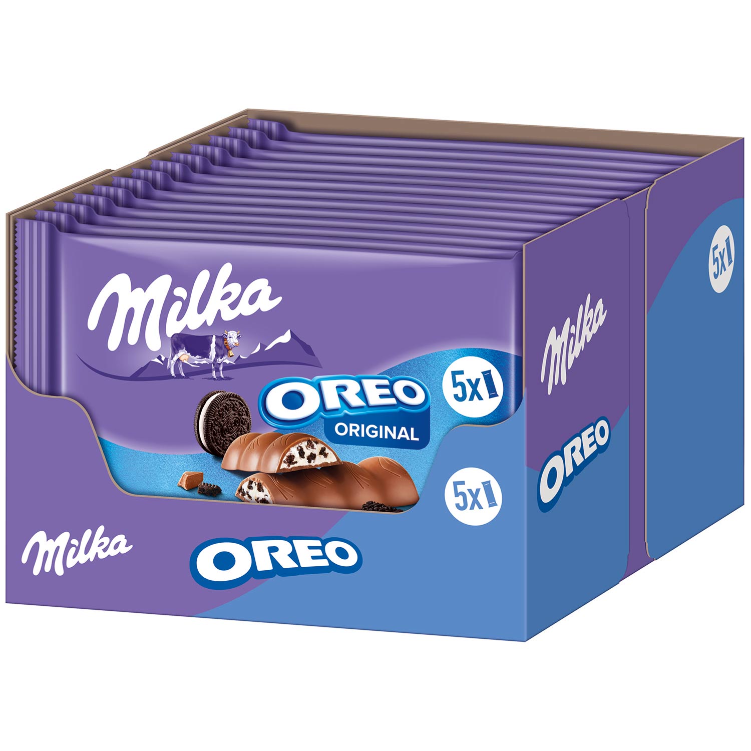 Milka Oreo Original Riegel 5x37g
