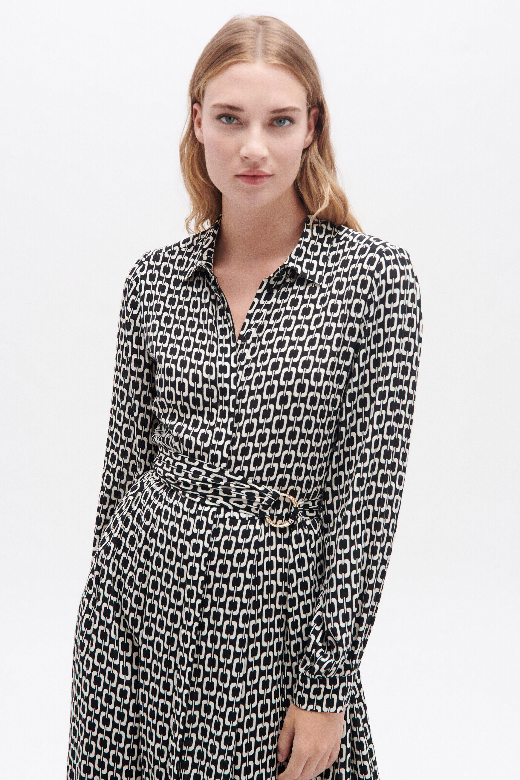 Robe rileste noir femme