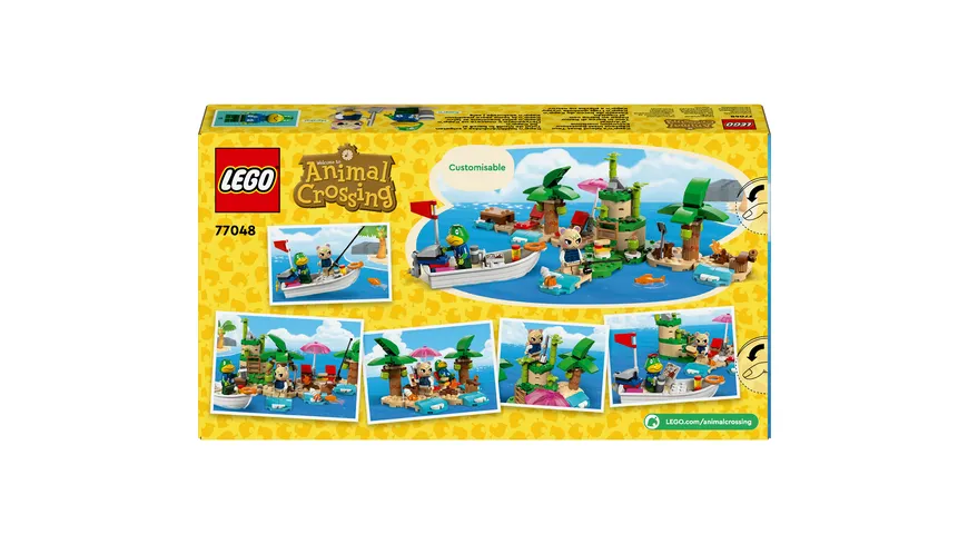 LEGO Animal Crossing 77048 Käptens Insel-Bootstour