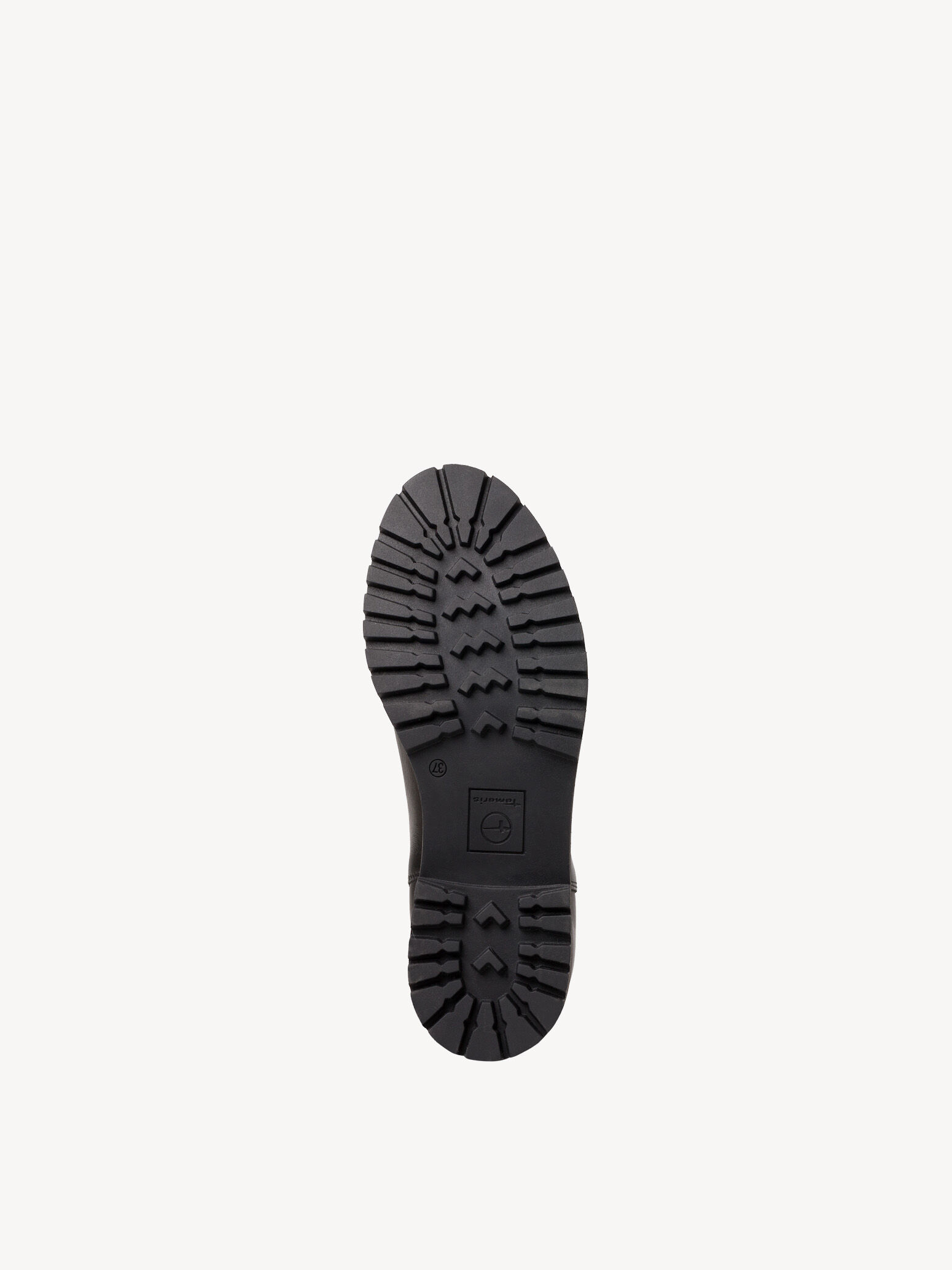 Bottine Chelsea en cuir - noir