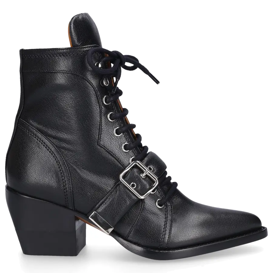 Chloé - Stiefeletten RYLEE Kalbsleder - schwarz