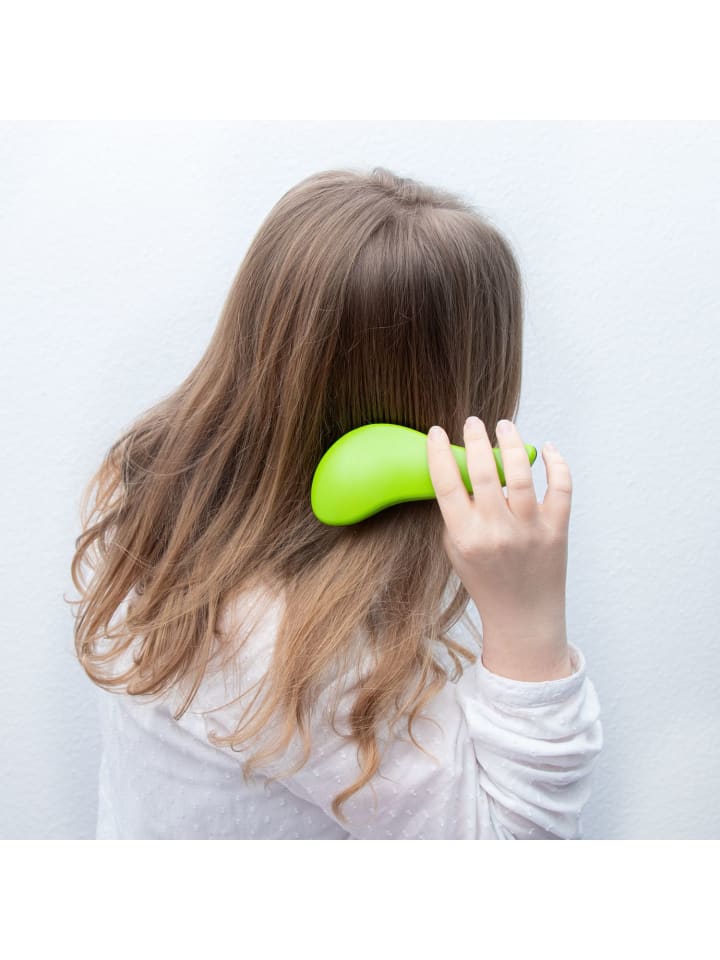 Intirilife Haarbürste Mini Bürste Detangler Bürste in Grün günstig kaufen onesize