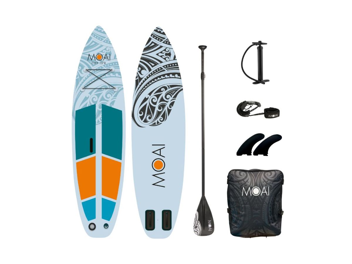 MOAI COMPACT SUP 10’8 Aufblasbares SUP Board Set