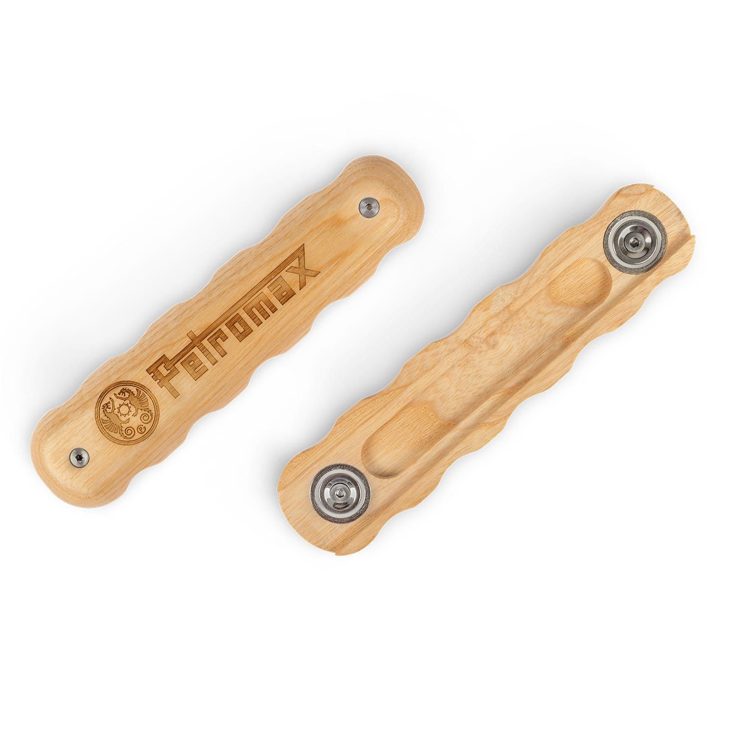 Holzgriff für Schmiedeeiserne Pfannen