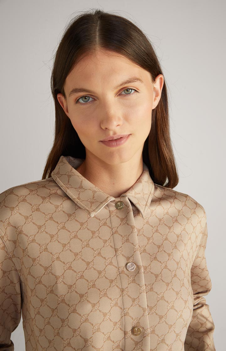 Scuba-Overall in Beige