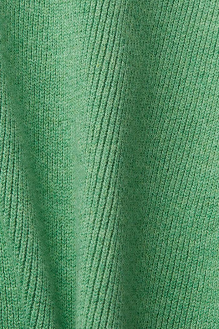 Pullover mit V-Ausschnitt, nachhaltige Baumwolle