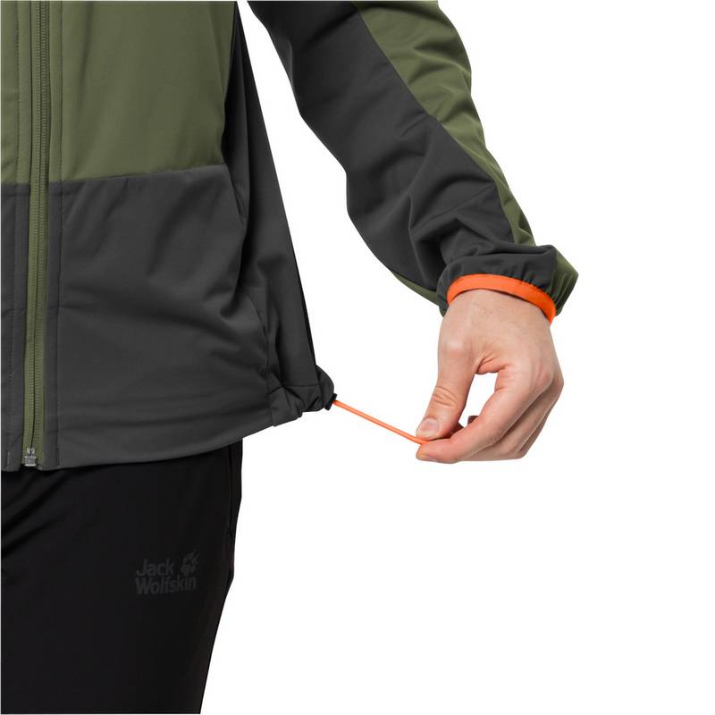 Jack Wolfskin EAGLE PEAK II HOODY M Softshelljacke Herren