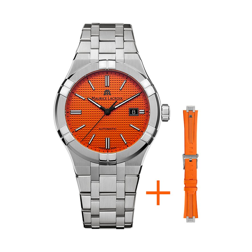 Maurice Lacroix Uhren-Set inkl. Wechselarmband Aikon Automatic Date