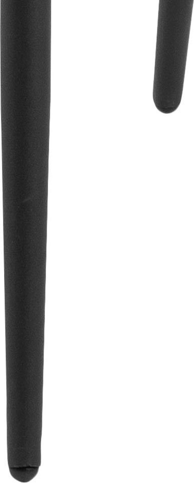ACTONA GROUP Bistrostuhl (Set, 2 St), Samtbezug, mit Steppungen; Sitzhöhe 79cm