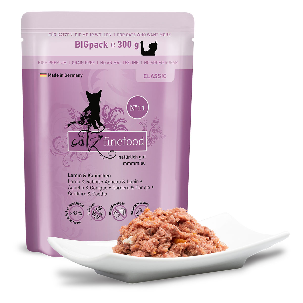 catz finefood N° 11 - Lamm & Kaninchen kaufen bei ZooRoyal