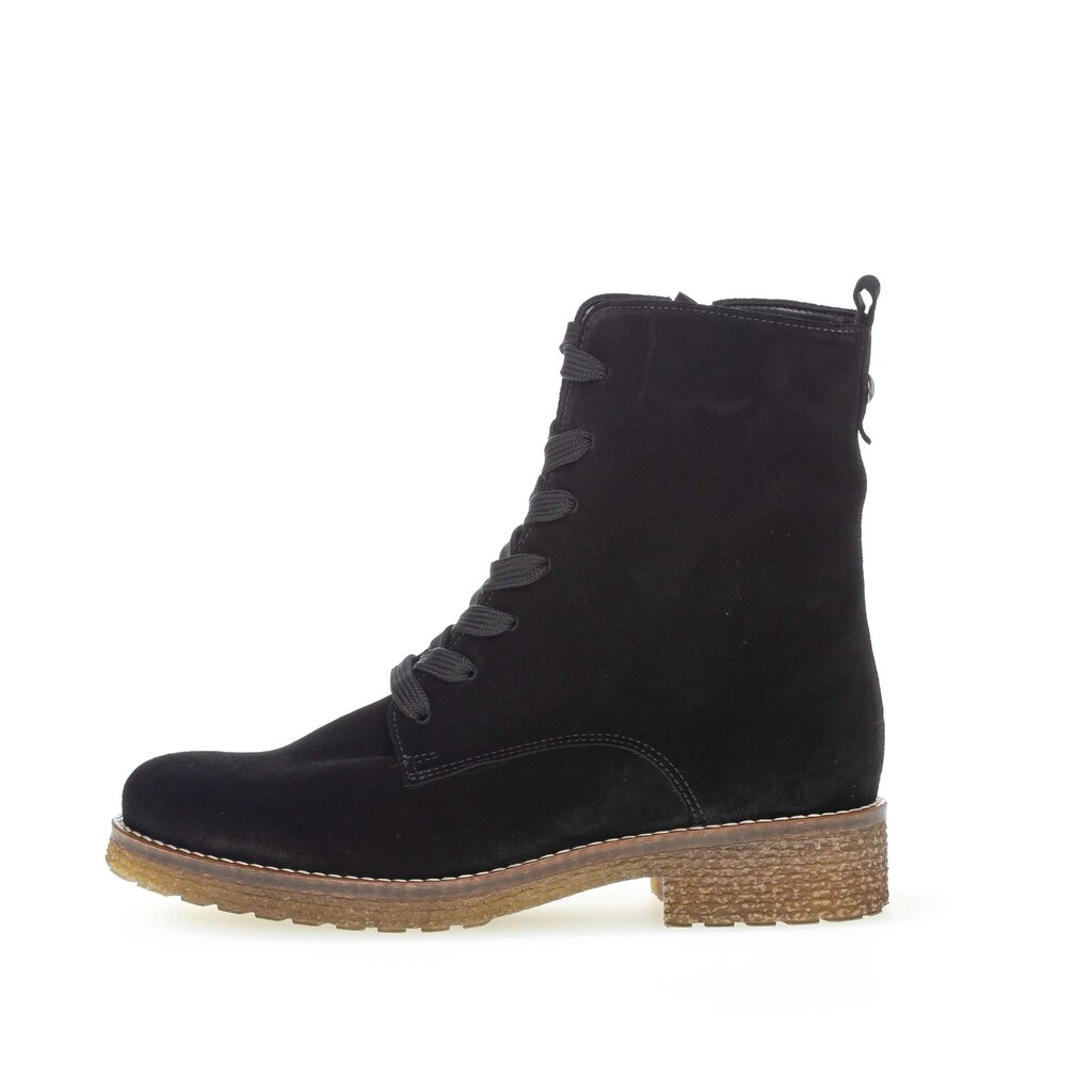 Gabor comfort Schnürstiefelette schwarz