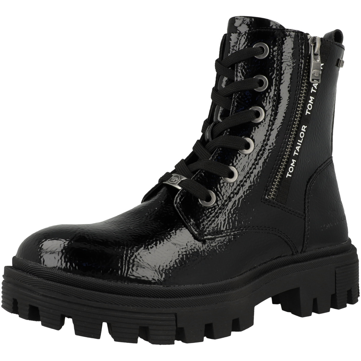Tom Tailor 4270370006 Schnürboots schwarz