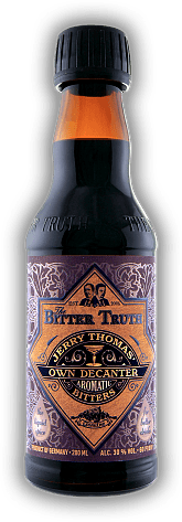 The Bitter Truth Jerry Thomas Own Decanter Bitters The Bitter Truth Jerry Thomas Own Decanter Bitters The Bitter Truth Jerry Thomas Own Decanter Bitters, in Anlehnung an eine Originalrezeptur des größten Bartenders des 19. Jhdt. hergestellt. 0,2	 Lit