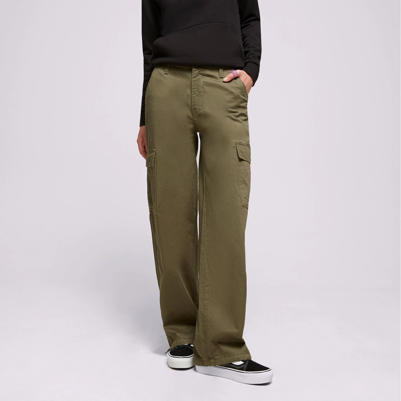 LEVI'S HOSE 94 BAGGY CARGO GREENS Grün