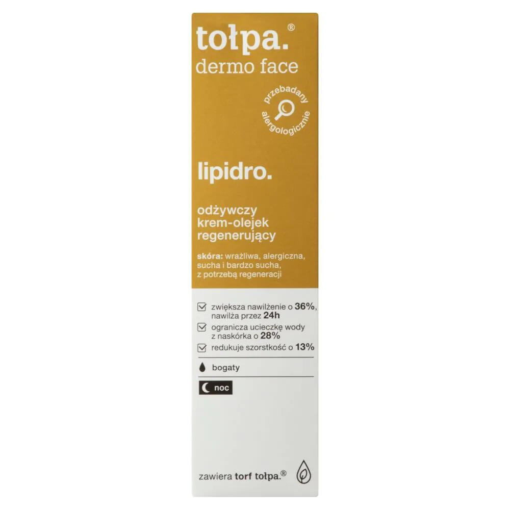 Tołpa Lipidro hranjiva krema-ulje, bogata, regenerirajuća za noć