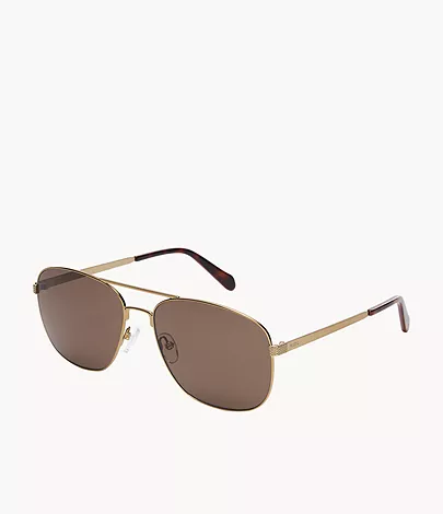 Fossil Aviator-Sonnenbrille Tate