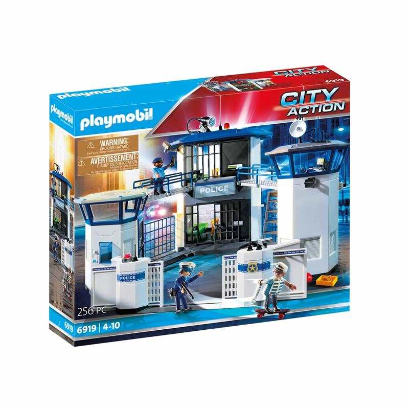 6919 commissariat de police avec prison Playmobil City Action