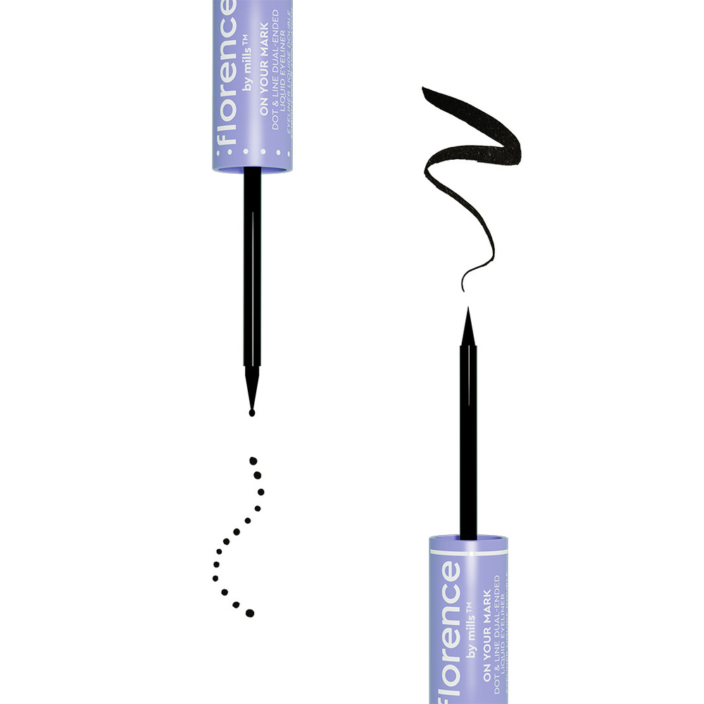florence by mills On That Mark Dual-Sided Liquid Eyeliner Eyeliner 2 embouts