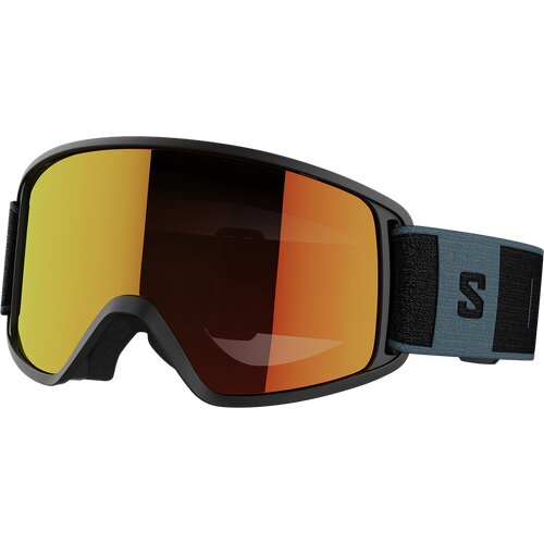 HERREN BRILLE GOGGLES FORCE BLACK/UNIV MID RED