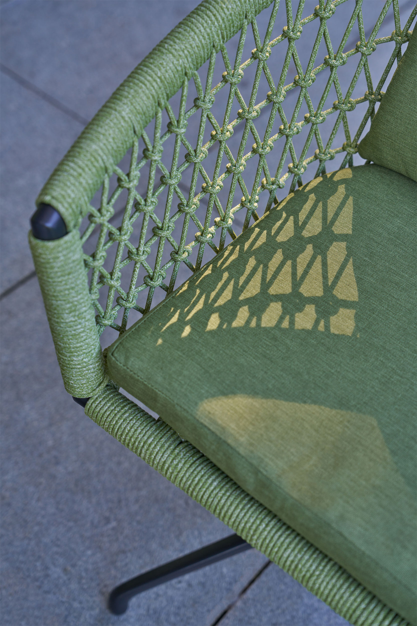 OUTDOORGartensessel drehbar Rope