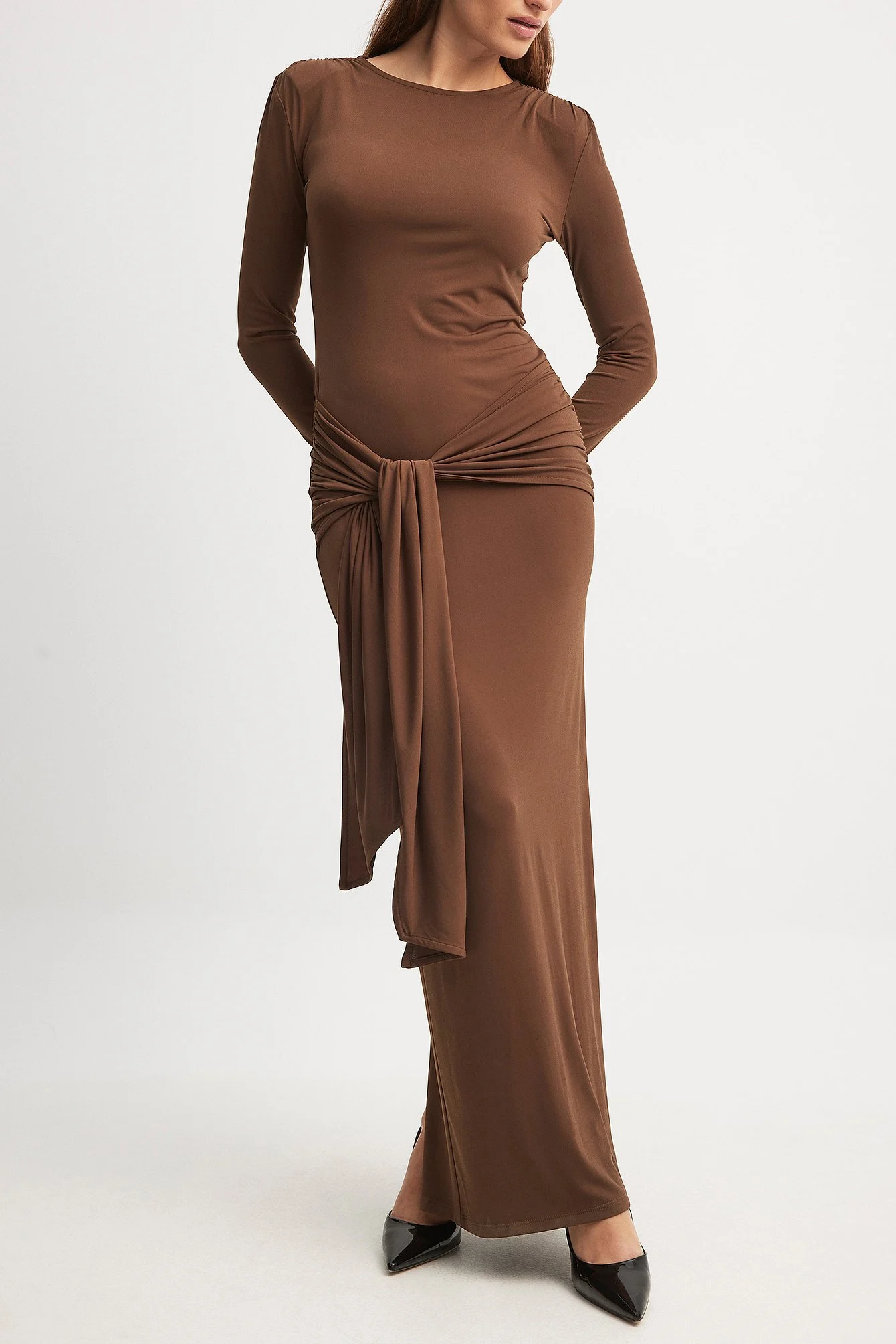 Tie Waist Maxi Dress