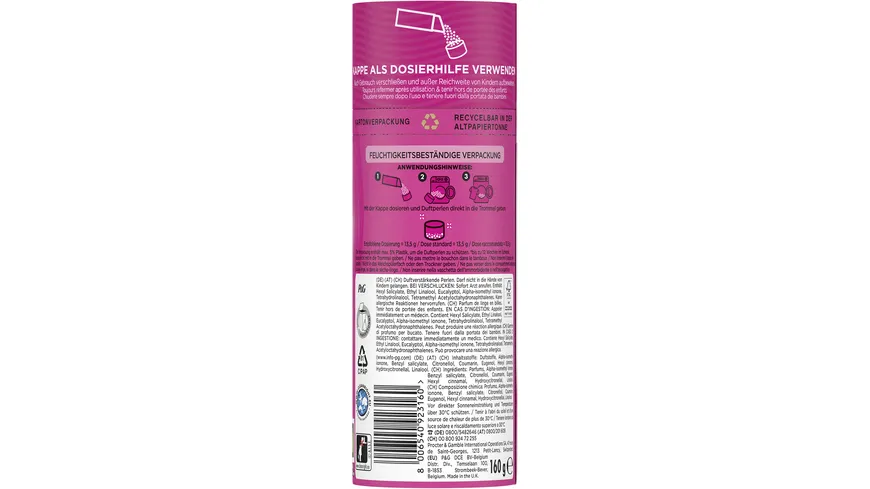 Lenor Wäscheparfüm Pfingstrose & Hibiskusblüte 160 g