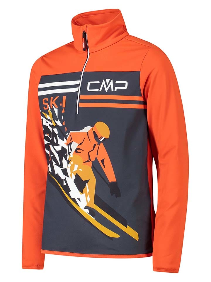 CMP Funktionsshirt in Orange/ Anthrazit günstig kaufen