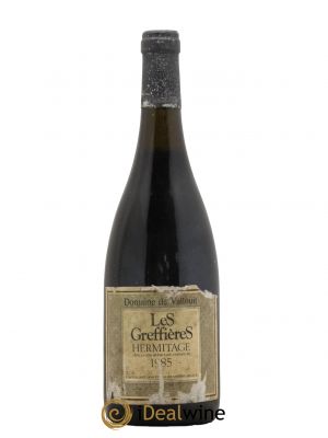 Hermitage Les Greffieres Domaine De Vallouit 1985 - Lot de 1 Bouteille