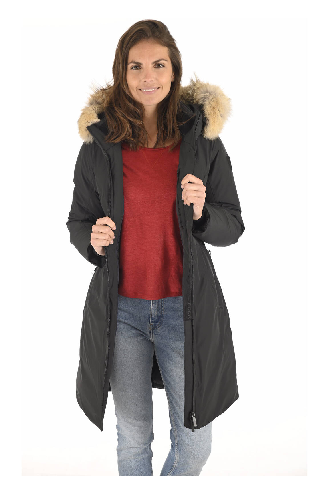 Nobis Parkas Femme couleur noir