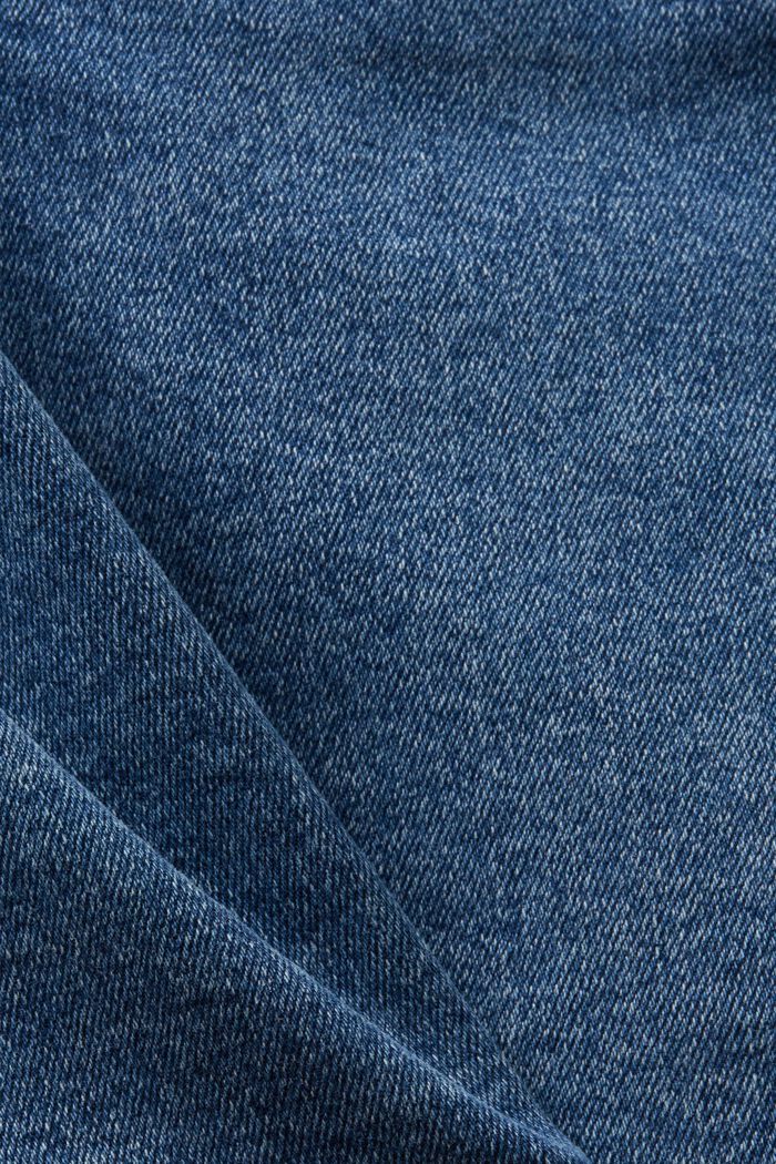 Jeans-Minirock mit Strasssteinen