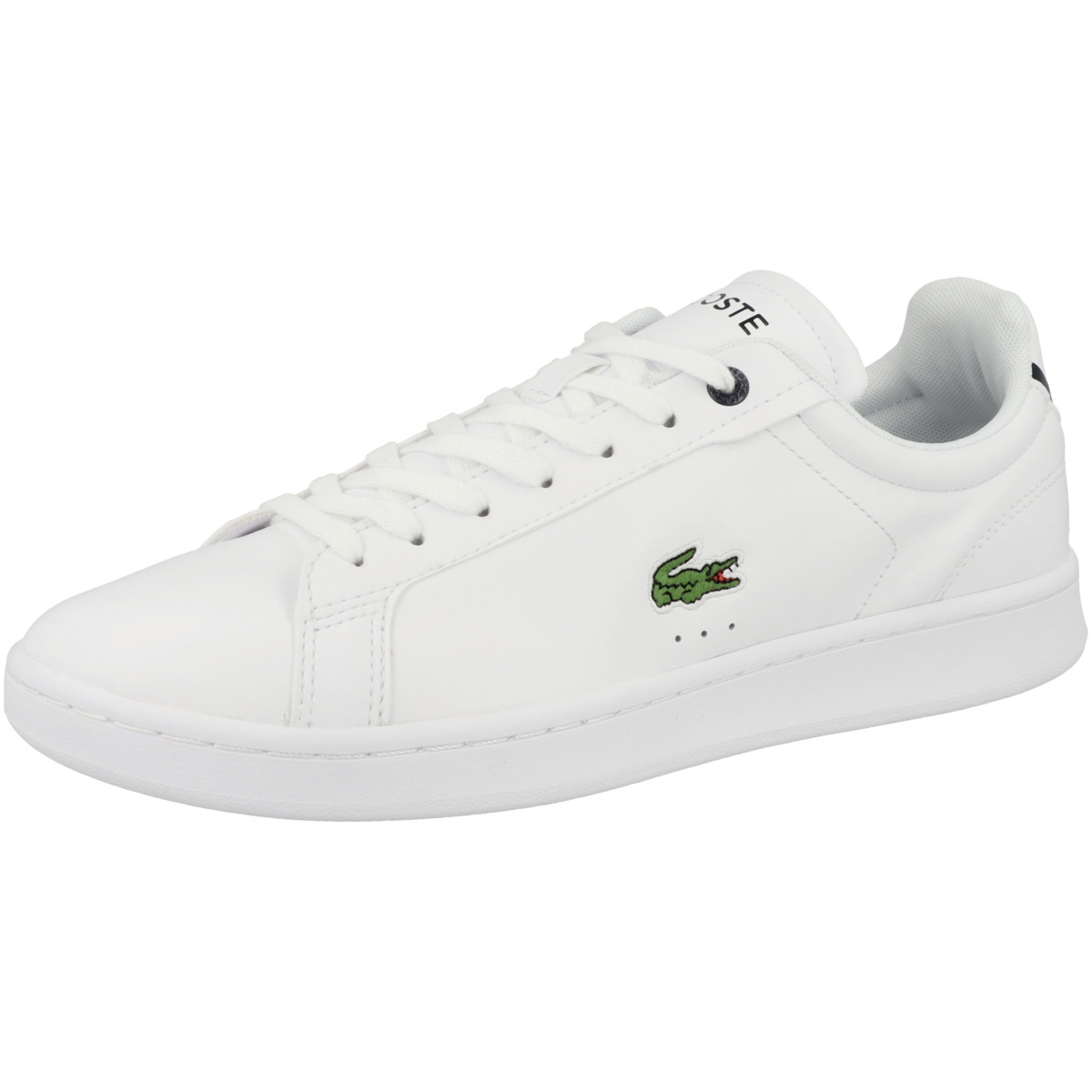 Lacoste Carnaby Pro BL Leather Tonal Sneaker Low weiss