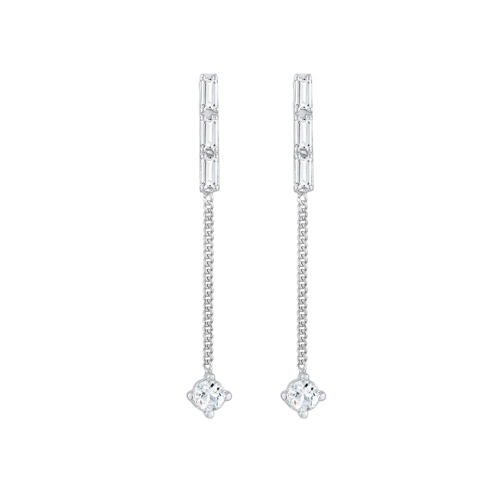 Elli PREMIUM Elli PREMIUM Boucles d'Oreilles Boucles pendentes  pour dames étincelantes avec d Boucles d'oreilles