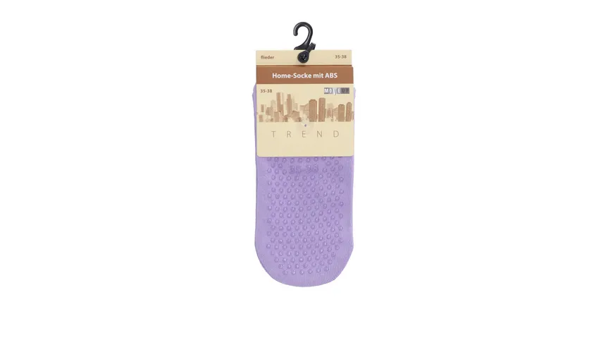 MOVE UP Unisex Homesocken flieder