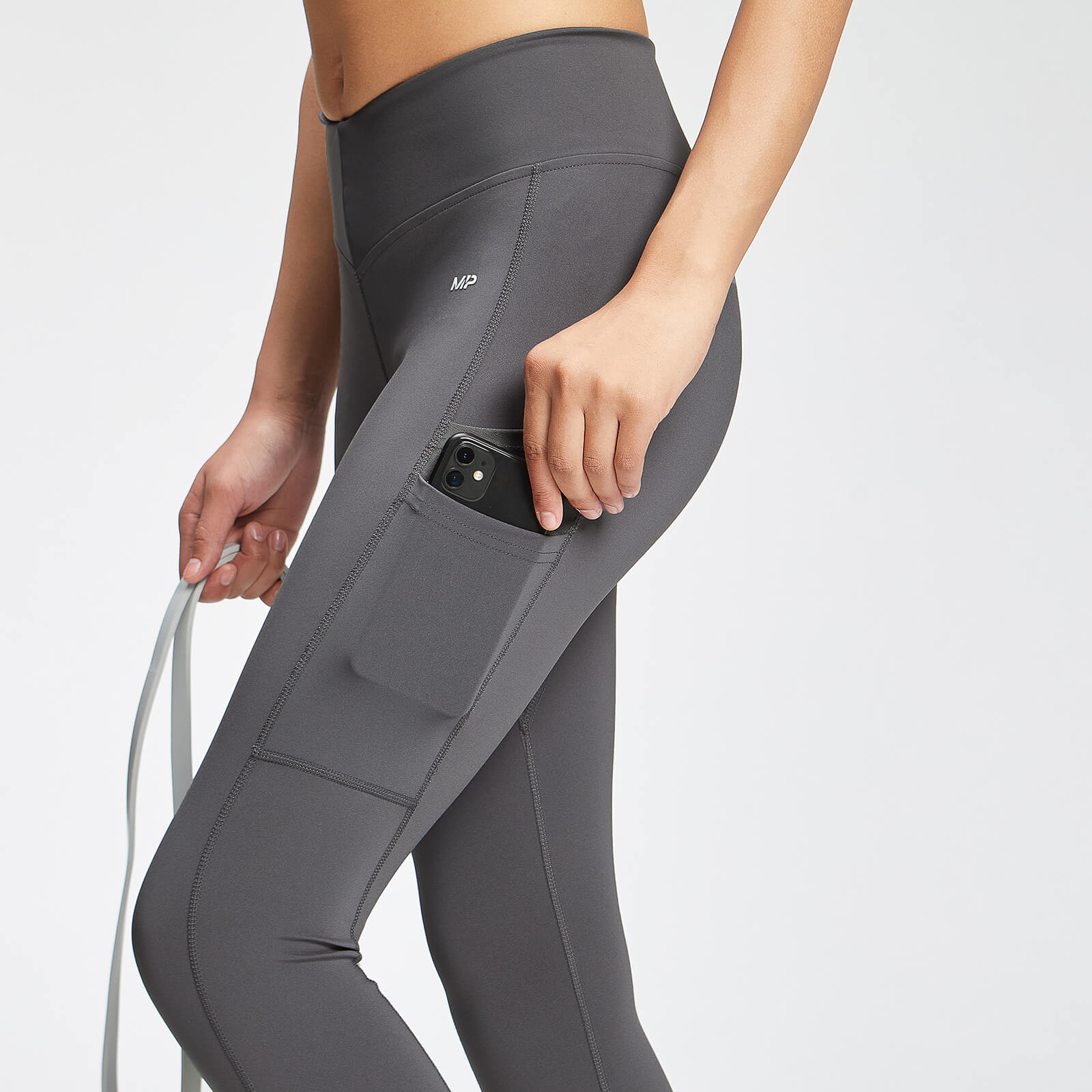 Legging ⅞ Repreve® MP Tempo pour femmes – Carbone