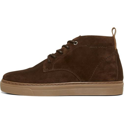 Marc O'Polo Schnürstiefel aus softem Veloursleder