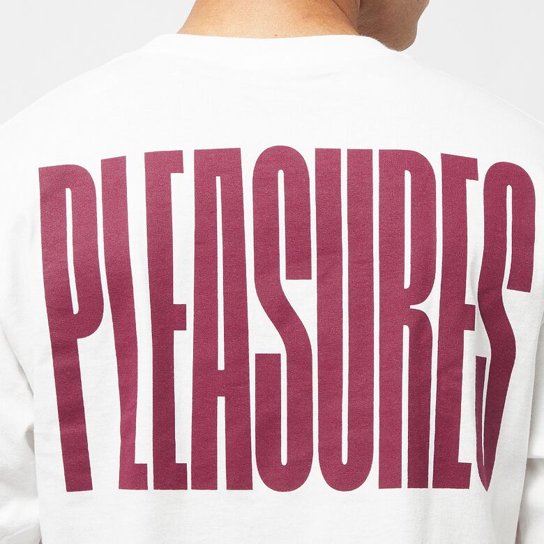 Pleasures Master Long Sleeve white
