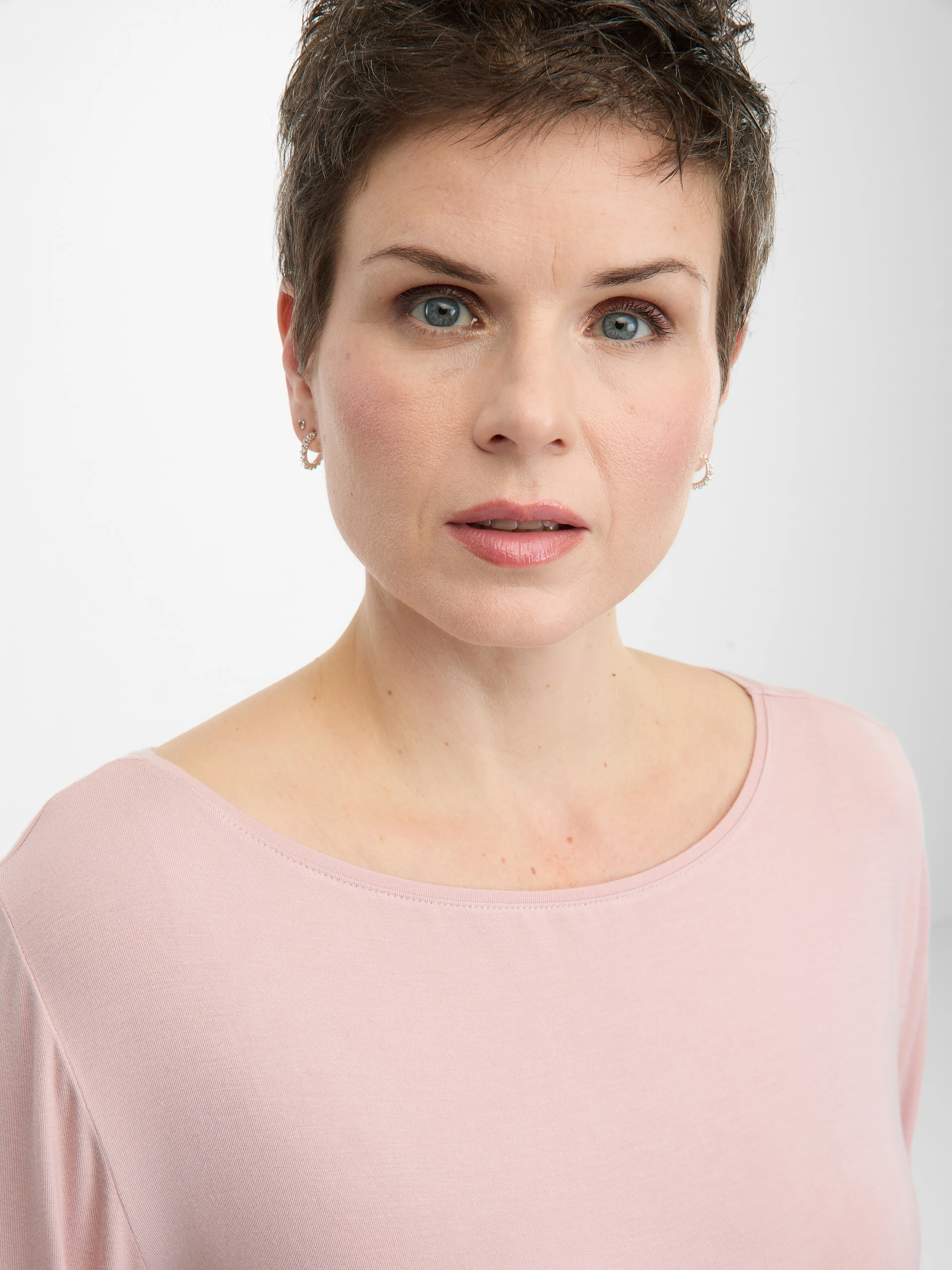Hellrosa Damen-Langarmshirt ORSAY