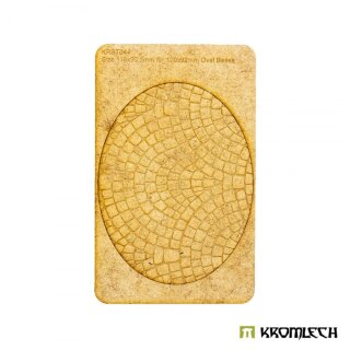 Cobblestone 120 x 92mm Oval - Base Topper (1)