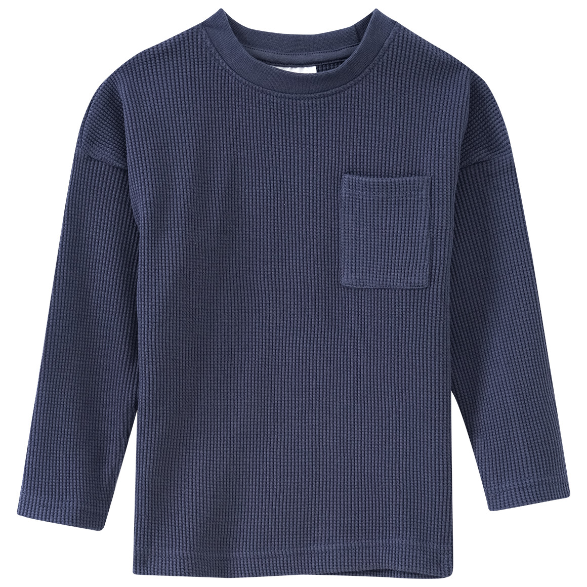 2 Jungen Langarmshirts aus Waffel-Piqué