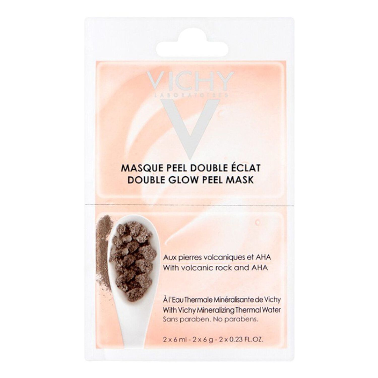 Vichy Masque Peel Double Eclat Bi-Dose 2x60 ml