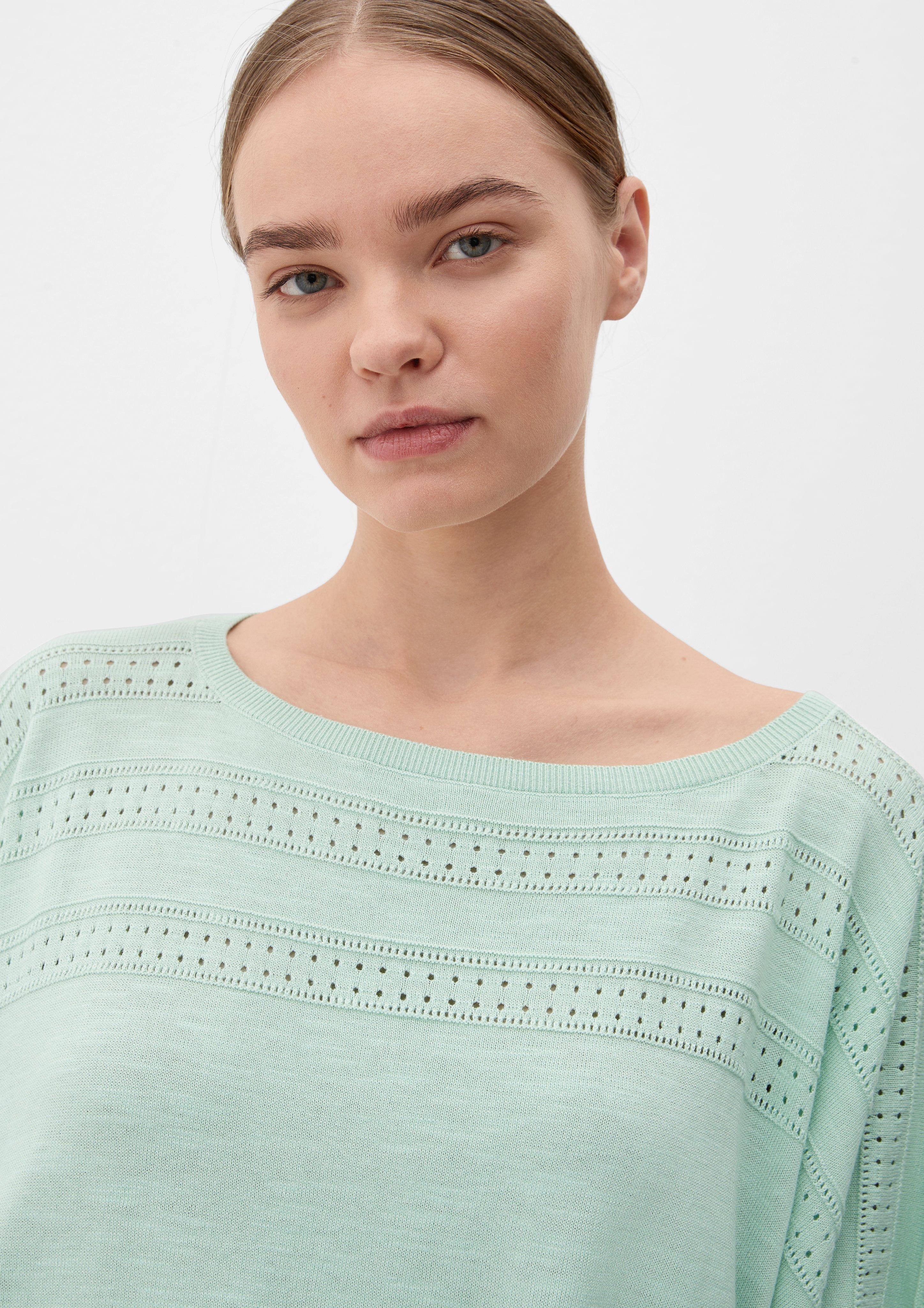 Poncho aus Viskosemix  2128089-6502