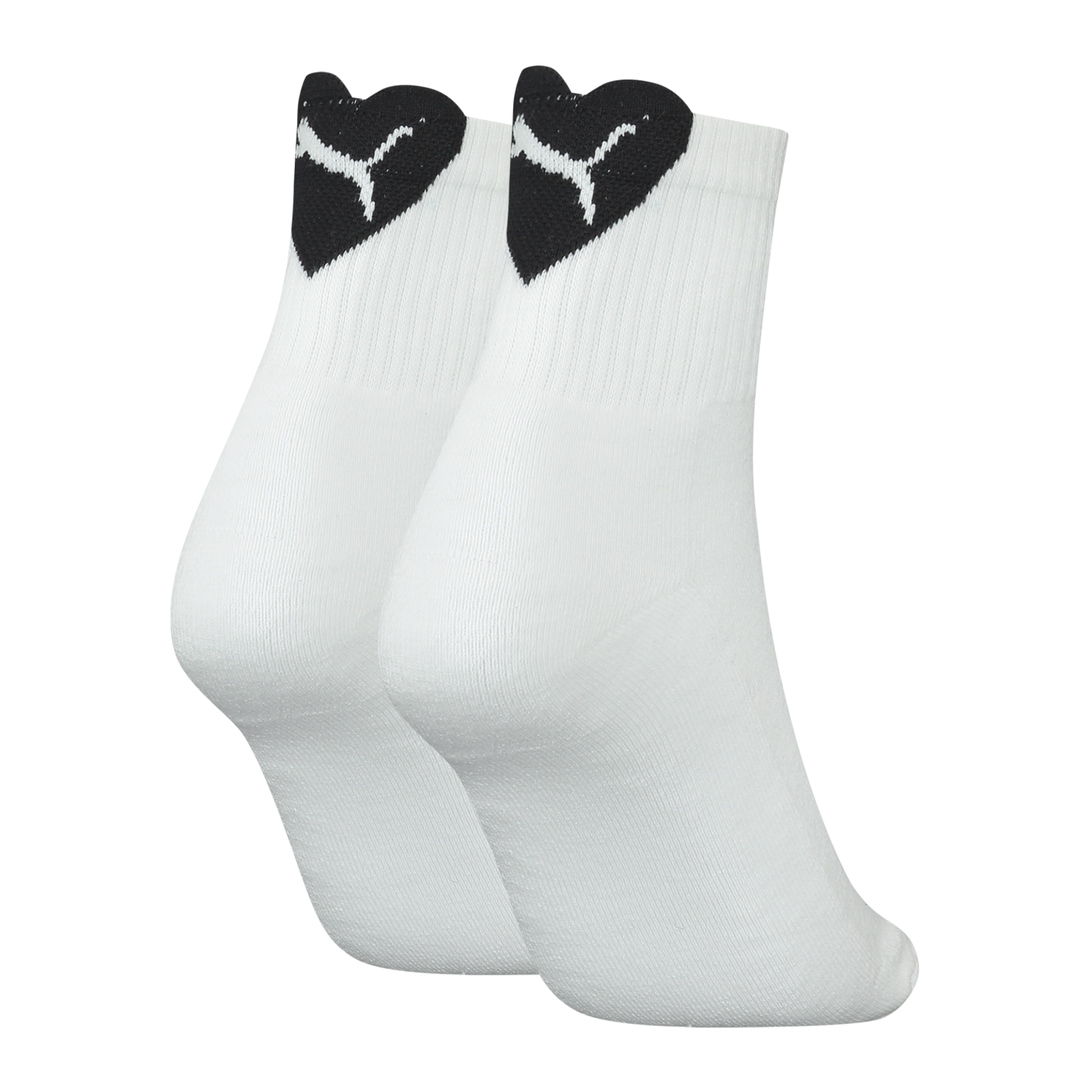 PUMA Heart Short 2er Pack Damen Socken F001
