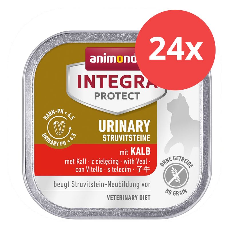 Sparpaket animonda Integra Protect Adult Urinary Struvitstein 24 x 100 g