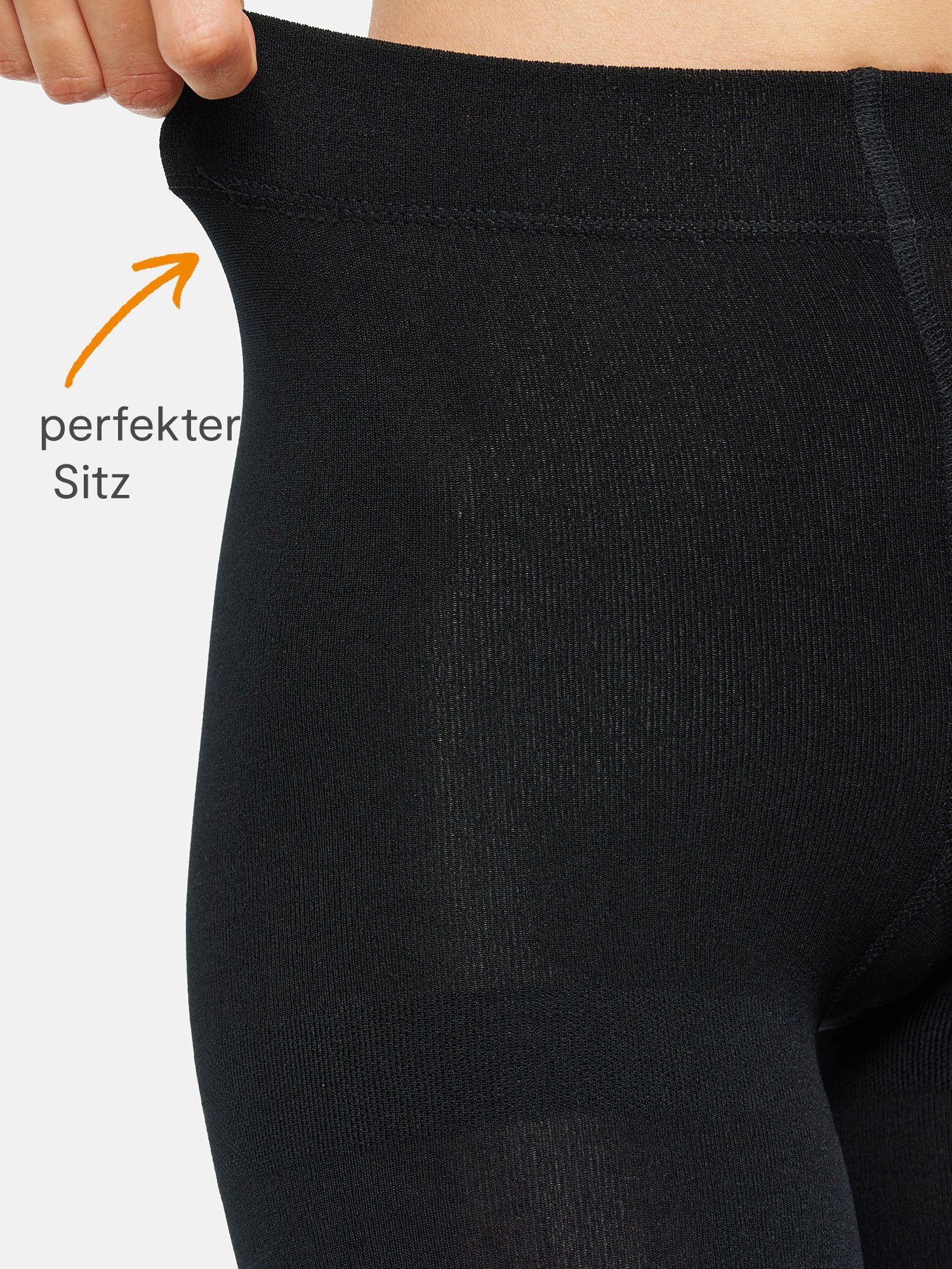 Nur Die Feinstrumpfhose Wohlig-Warm 100 DEN Damen (1er/3er/6er/9er Pack 1 St) nylon blickdicht opaque Fein-strumpfhose frauen multi-pack seidenmatt