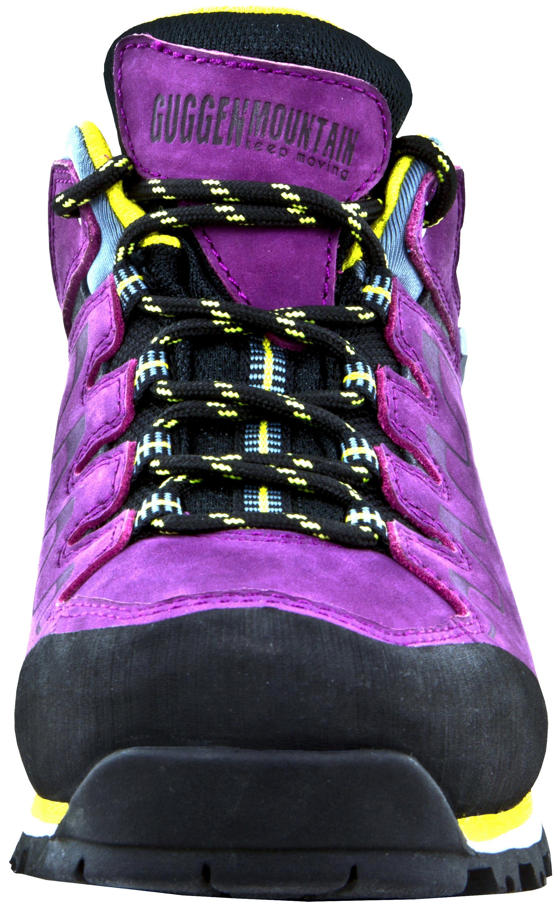 GUGGEN Mountain Wanderschuh PT024 Damenwanderschuh Wanderschuhe Trekkingschuhe Wanderschuh Wasserdicht Membrane; Verstärkte Schuhspitze mit Gummikappe