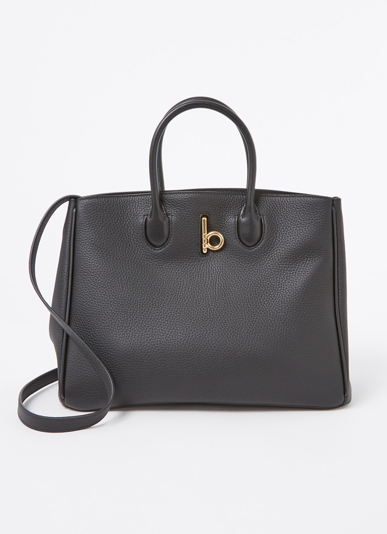 Burberry Hampshire leather handbag with detachable shoulder strap