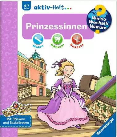Ravensburger Wieso? Weshalb? Warum? aktiv-Heft: Prinzessinnen
