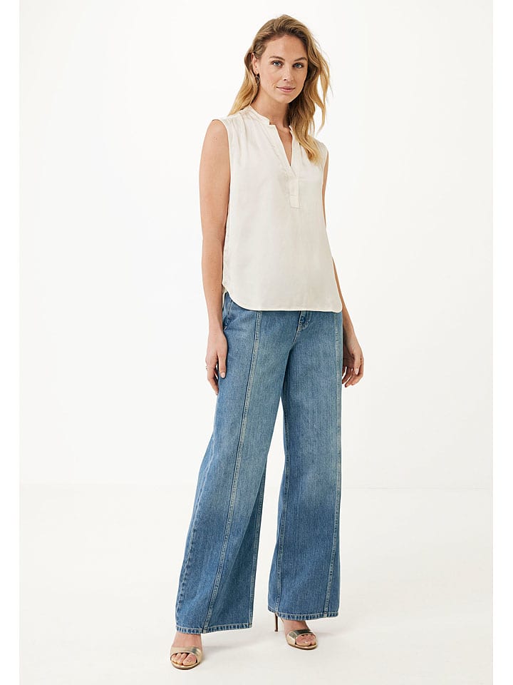 Mexx Blusentop in Creme günstig kaufen