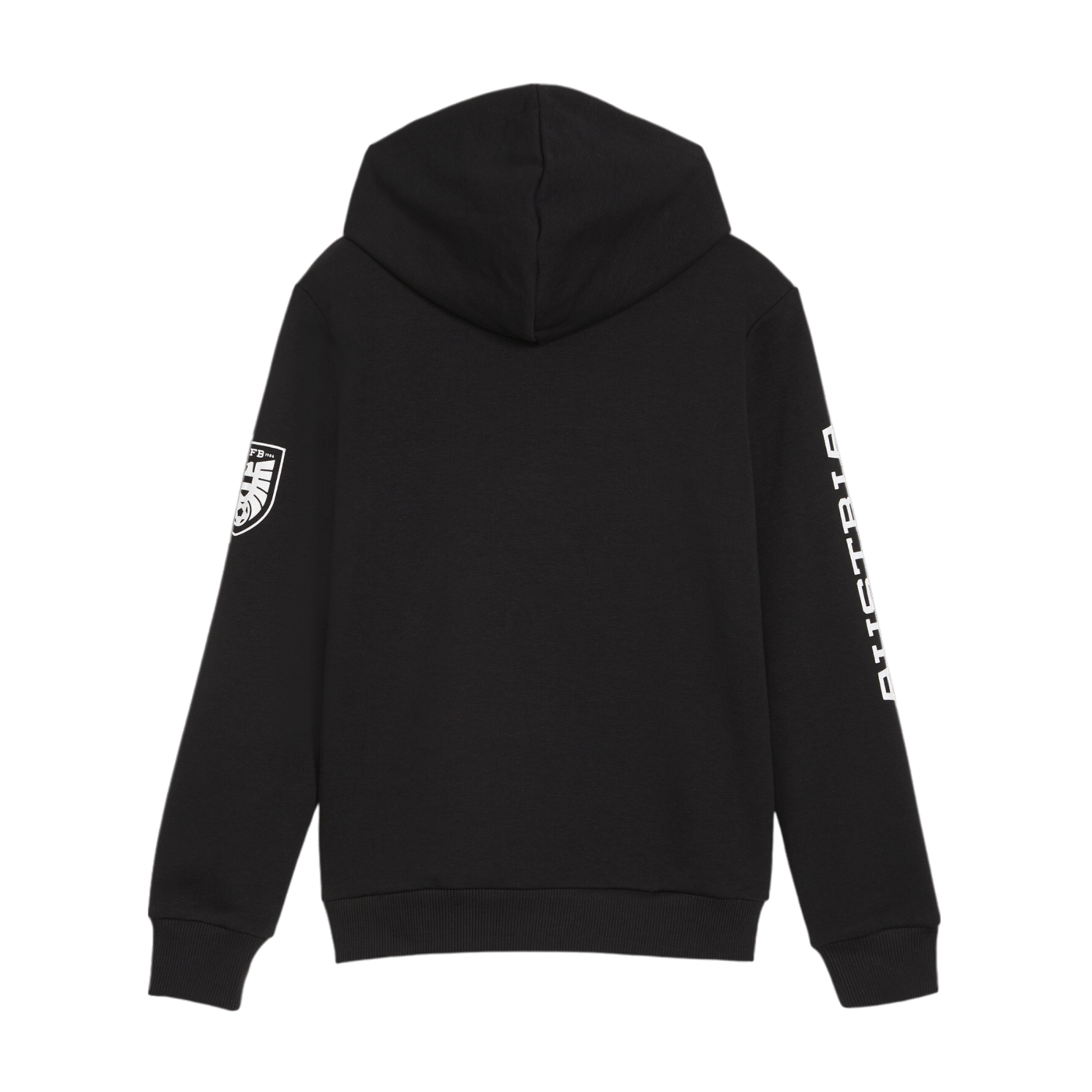PUMA Österreich Ftbl Icons Hoody Kids EM 2024 Schwarz F08
